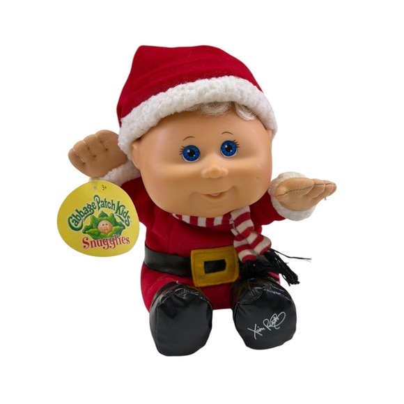 Cabbage Patch Kids Other - Cabbage‎ Patch Kids Snugglies Sofia Carissa Christmas 6" Santa Outfit 2009
